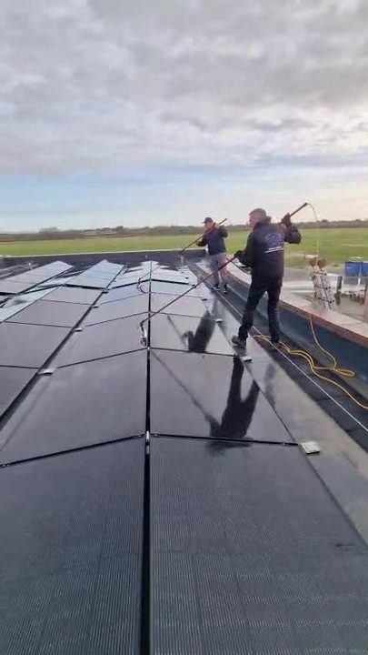 Solar panel cleaning in Chichester and the coast